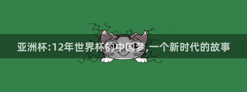 男足世界杯预选赛赛程:亚洲杯:12年世界杯的中国梦,一个新时代的故事